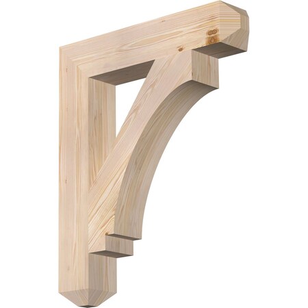 Ekena Millwork Imperial Craftsman Smooth Bracket, Douglas Fir, 5 1/2"W x 30"D x 36"H BKT06X30X36IMP04SDF